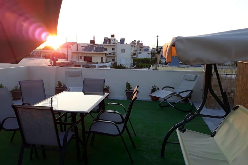 Cozy New Apartments Nea Chora 干尼亞 外观 照片